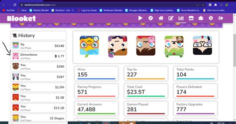 You can create your content or use pre-created options from other teachers. . Blooket dashboard